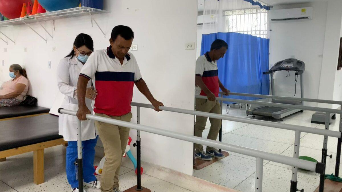 Área de rehabilitación del Hospital